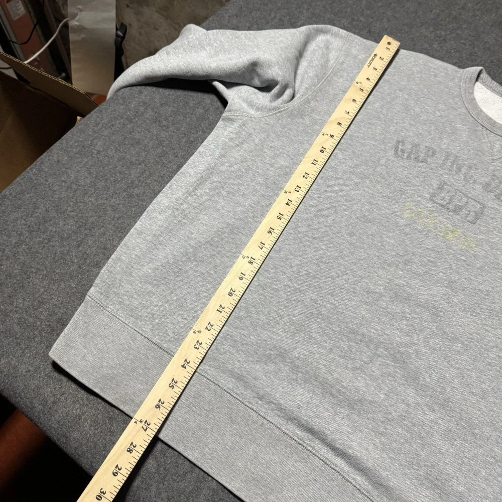 VTG‎ Y2K 2005 GAP RARE College Style Mens Crewneck Size XXL Casual Grunge Indie
